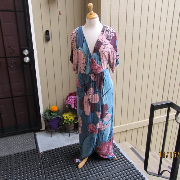 #463 WOMAN'S VERY COMFORTABLE WRAP DRESS BY SOMA (SIZE XL) - Picture 1 of 3